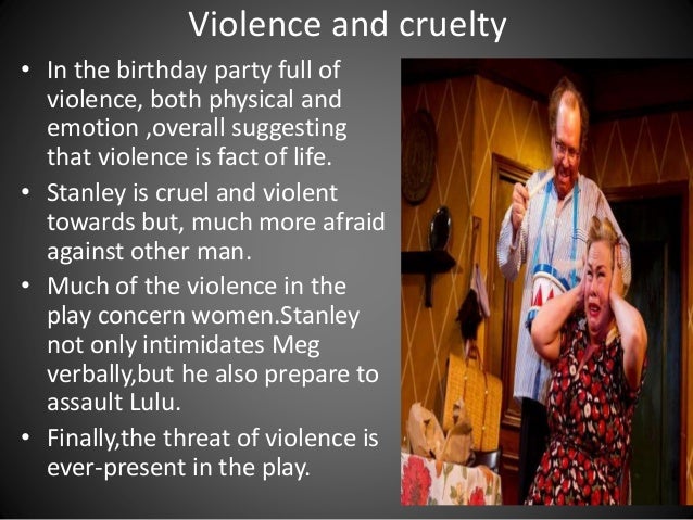 HAROLD PINTER THE BIRTHDAY PARTY SYNOPSIS